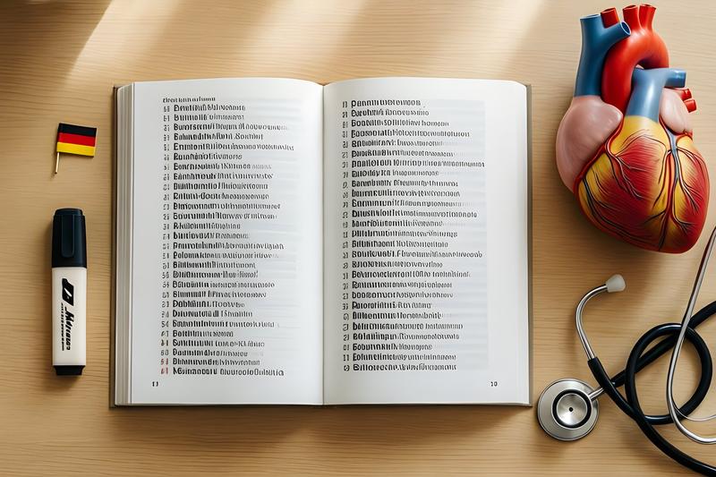 Die wichtigsten Krankheitsnamen auf Deutsch für medizinisches Personal